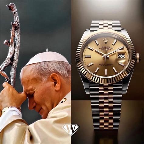 pope wristwatch